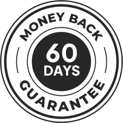 GlycoFortin 60-day money-back guarantee badge